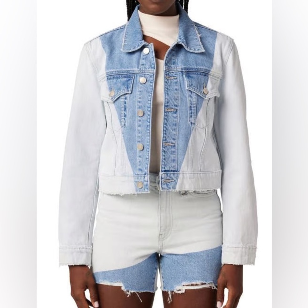 Hudson Jeans Gia Classic Trucker Denim Jacket